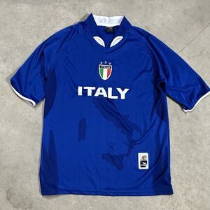 Italy Italia Team Jersey Fan Football Stadium Shirt Blue Drako One Size